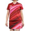 VICTAS Table Tennis Game Shirt JTTA Red Size 512112 V-OLGS236 Women's, Moisture-Wicking, Quick-Drying, Certified, (9000), 3XL,