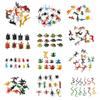 Animals Figure Toy Animal Rubber Model Educational Toys Playset Of 8/10/12pcs