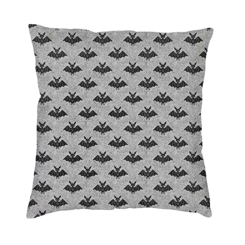 Vampire Bat Throw Pillow Case Home Decoration Halloween Goth Occult Witch Nordic Cushion Cover Car Double Sided Print Pillowcase