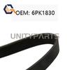 V-Ribbed Drive Belt For BMW 1 3 7 Series F01 F02 E81 E82 E90 E91 E92 E93 E87 Z4 E85 E86 E89 MITSUBISHI OUTLANDER LANCER 6PK1830