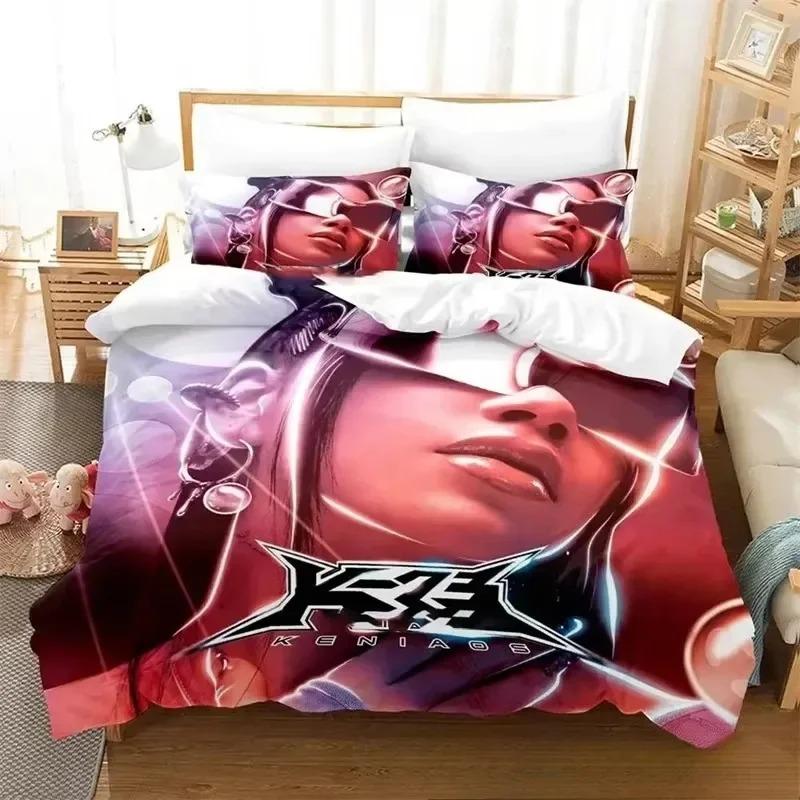 3D Print Kenia K23 OS Beding Set For Bedrom Soft Modern Bedspreads Comefortable Children Kids Soft Duvet Cover Comfortable Quilt Cover And Pilowcase
