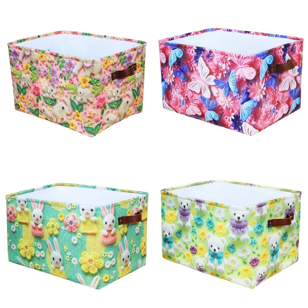 Frozen Foldable 3d Storage Basket For Kids Room With Eva Base Characters Included