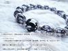 Kanoishi Dragon God a protective stone for wish fulfillment and good Black Dragon and Quartz Crystal Bracelet for Men and Natural 14mm and Power