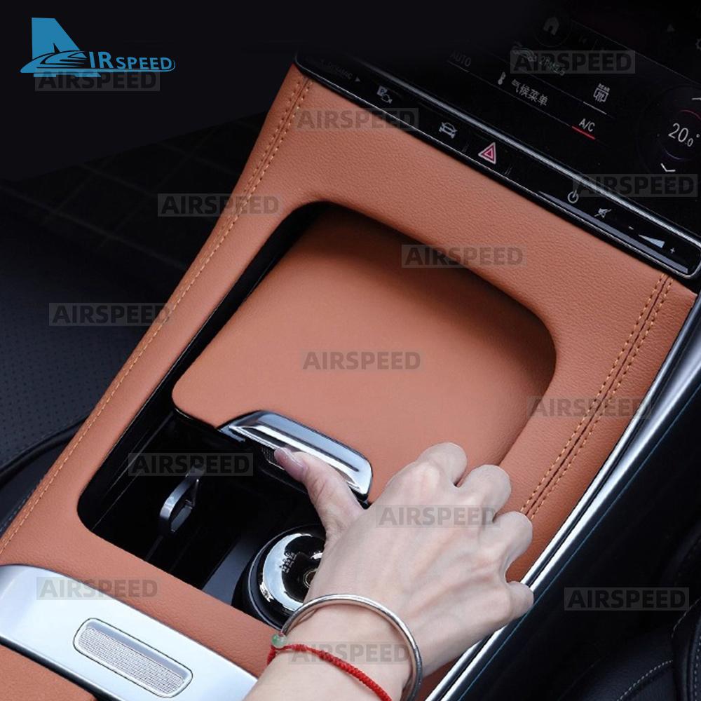 Für Mercedes Benz GLC Klasse X254 GLC260 GLC300 2025 2025 2025 Leder Mittelkonsole Panel Abdeckung Zierleiste Rahmen Innenraumzubehör