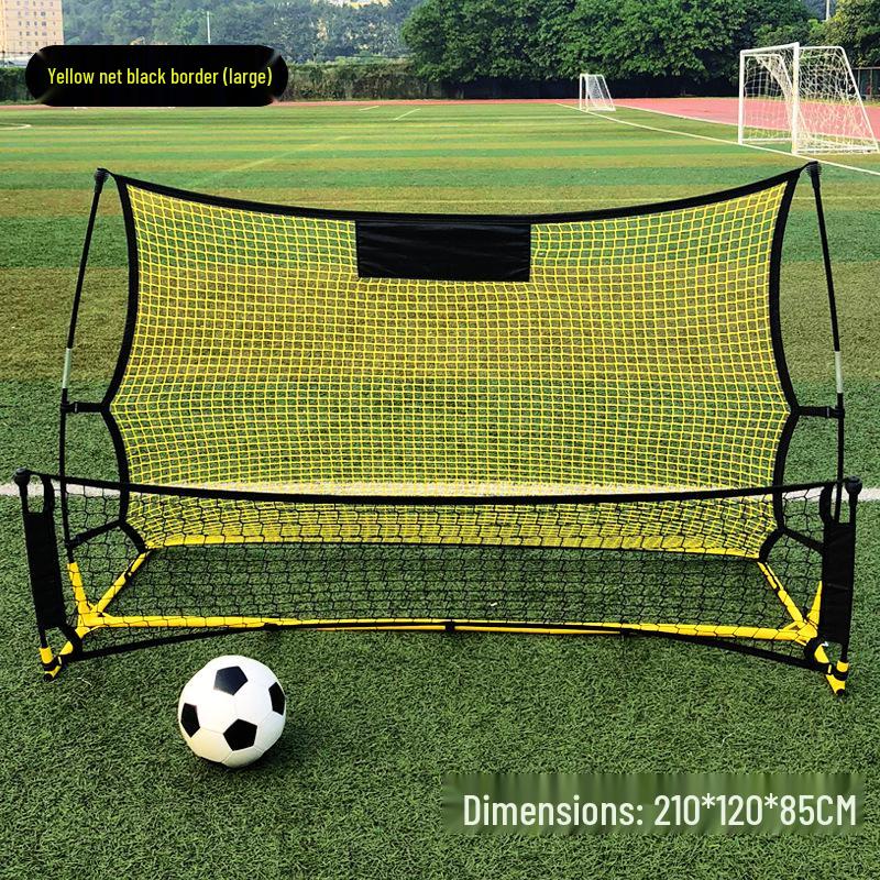 Portable Football Rebound Net with Adjustable High-Low Return for Shooting and Passing Practice