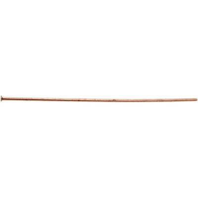 MégaCréa - 41 Mm Headed Stem Copper-colored 10 Pieces