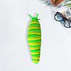 Colorful Caterpillar Fidget Toy Bendable Funny Stress Cute Portable Relief Decompression Kids Adults Slug Sensory