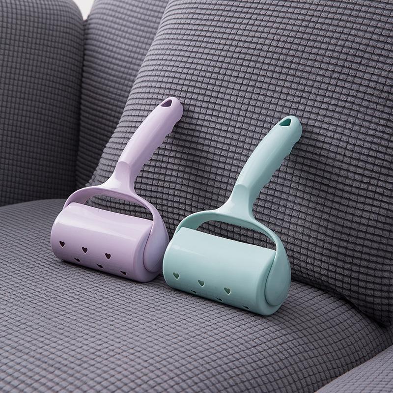Hair Sticker Tear-Off Roller Hair Sticker Household Clothes Hair Removal Roller Brush Pet Hair Dipper Roll Paper