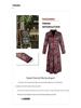High-End Ethnic Print Long-Sleeve Cheongsam Dress - Women's Mid-Length Fashion for Autumn/Winter
