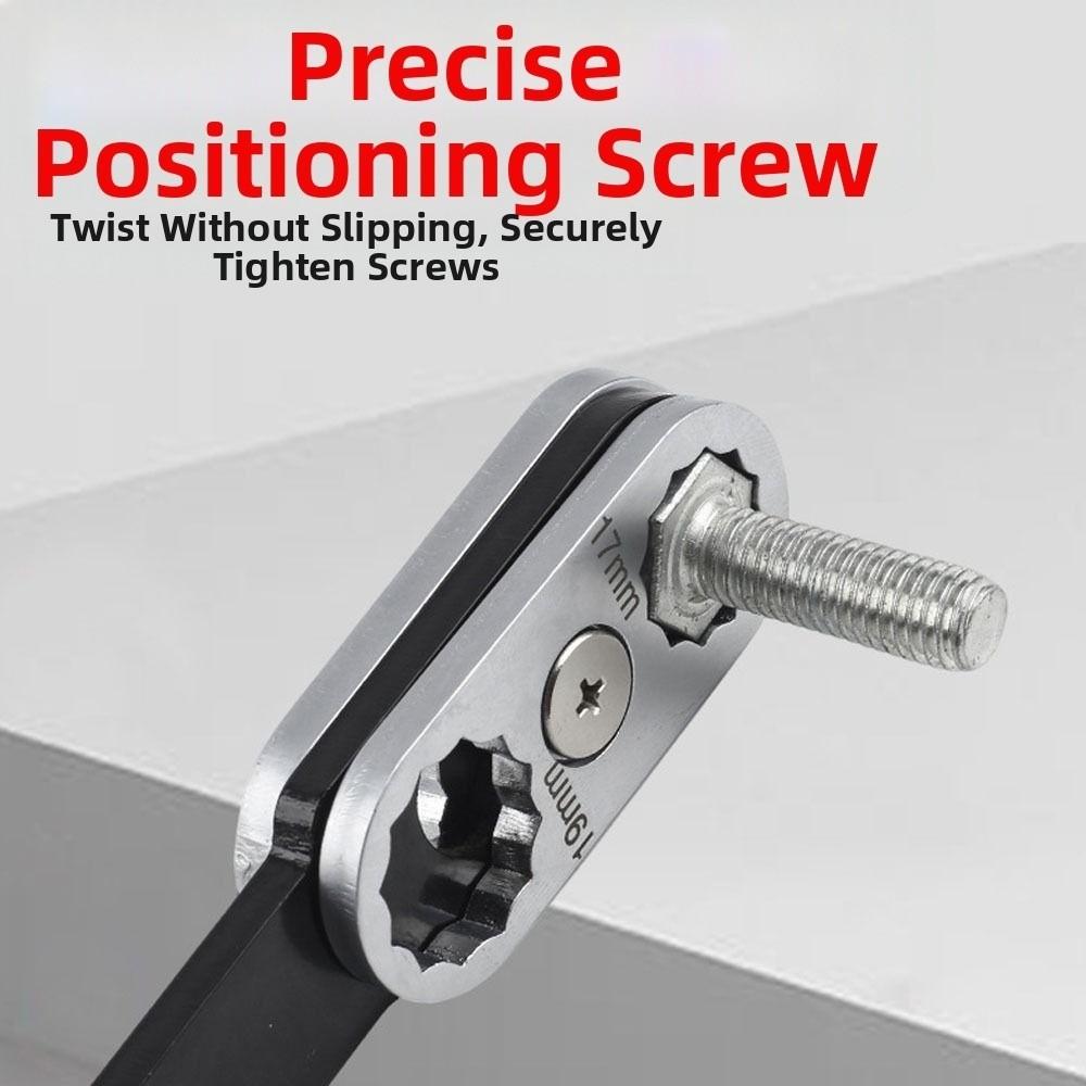 8in1 Combination Wrench 360° Rotation Adjustable Wrench  for Motorcycle Auto Repair