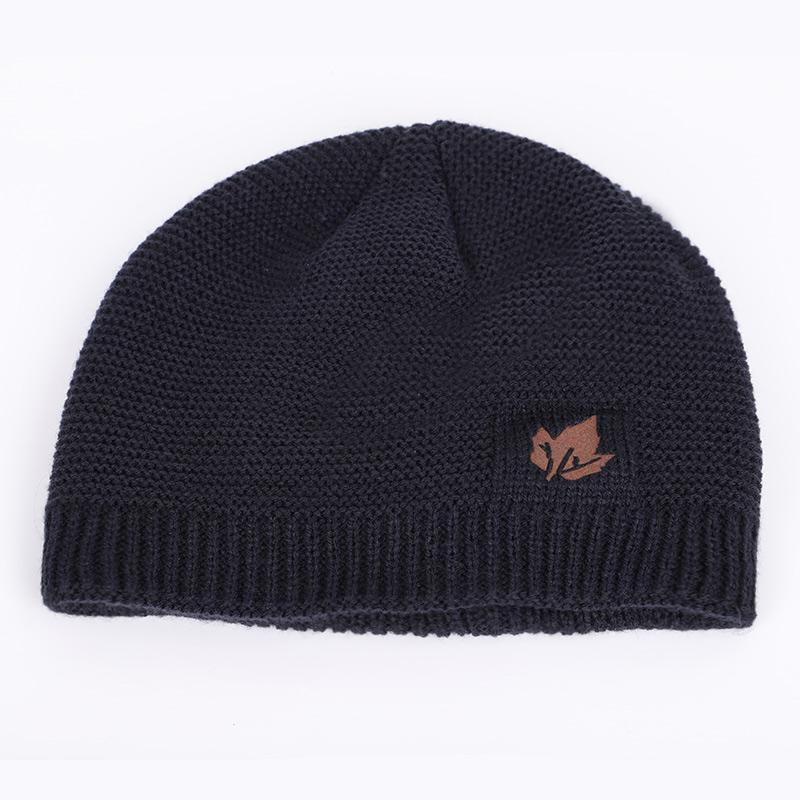 New winter knit hats men's and women's outdoor warm thickening plus velvet loose  caps Skullies brand winter ski male bone