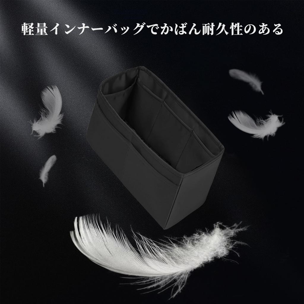 KINGS IN BAG Satin Bag, Lightweight, Shape-Retaining, for Haute Couture (Black, for Haute Couture 40)