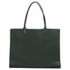 Tory Burch Ella Logo Magnetic Closure Fabric And Faux Leather Tote Bag Women Tote Bags Basil-Green 87116-312