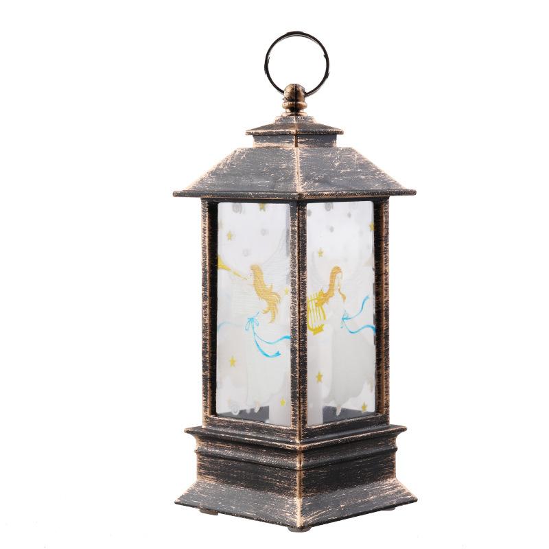 Christmas Wind Lanterns Candlestick Lights Night Lights Old Man Snowman DecorationsNight Lights Table Ornaments