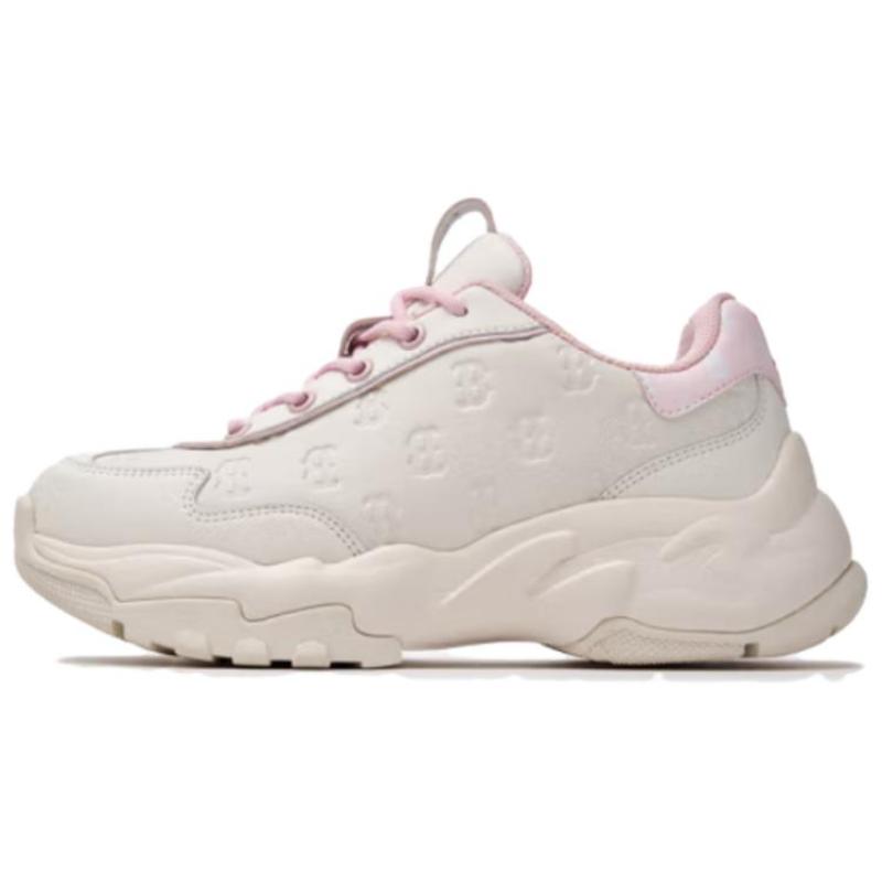 MLB Кеды Boston Red Sox, противоскользящие, износостойкие, низкие, массивные, унисекс, розовые, 3ASHBEM4N-43PKS 38 розовый