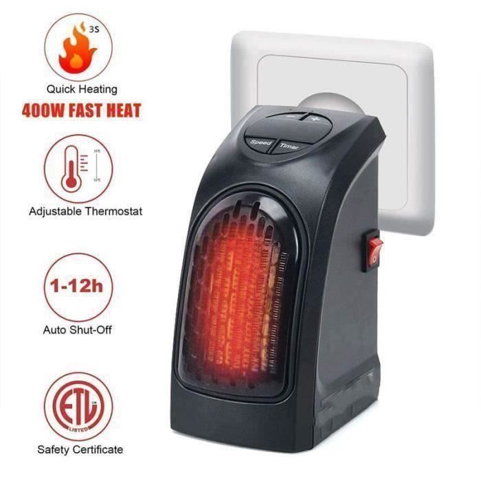 Chauffage - AUTREMENT - Fast Heater - Portable - 400 Watts - Céramique - Basse consommation