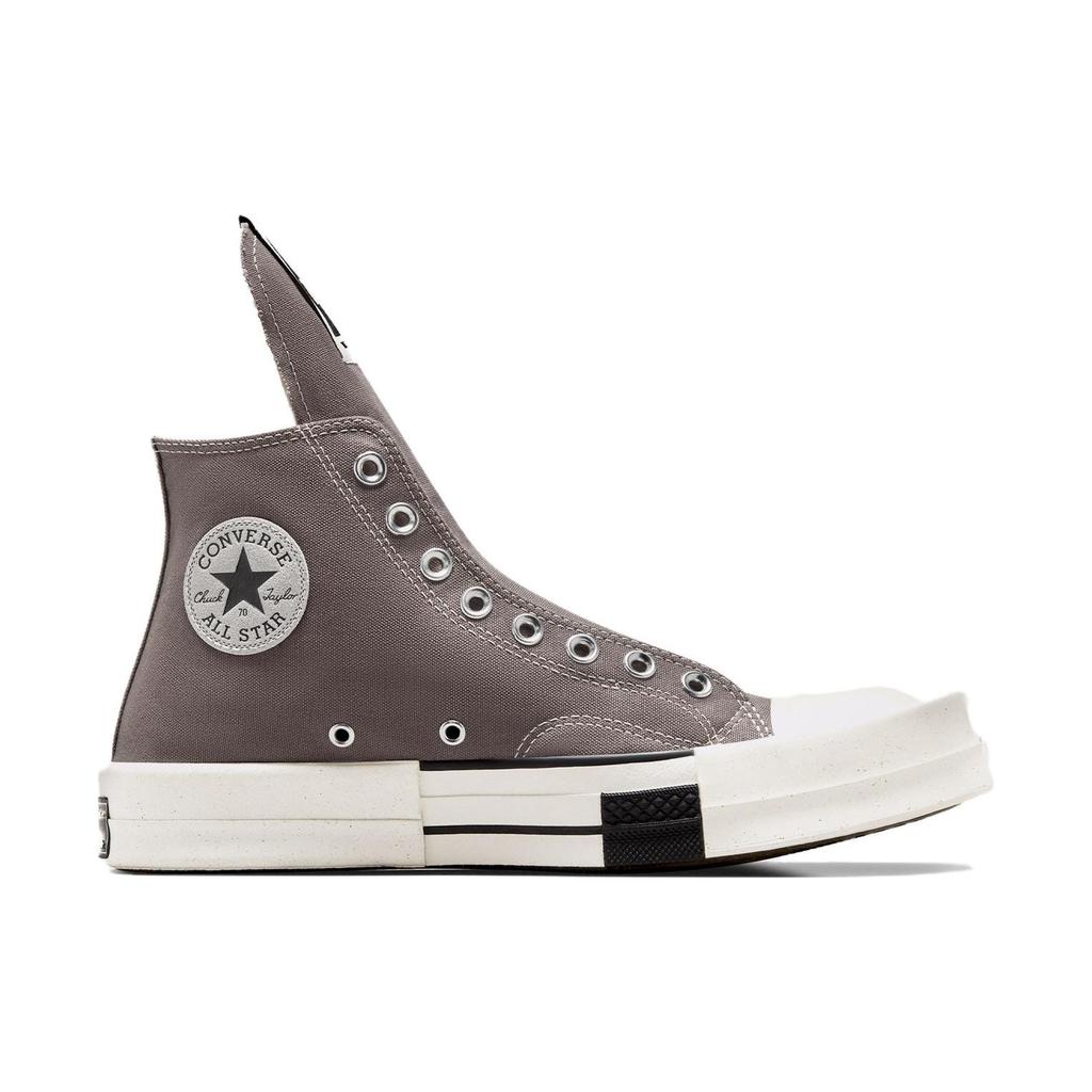 Converse Rick Owens x TURBODRK Chuck 70 Laceless Iron Unisex Sneakers Brown Egret Natural-Ivory A03938C