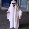Ghostes Halloween Costumes White Ghostes Cloak Cape Halloween Cloak Cape Hat Ghostes Cosplay Supplies