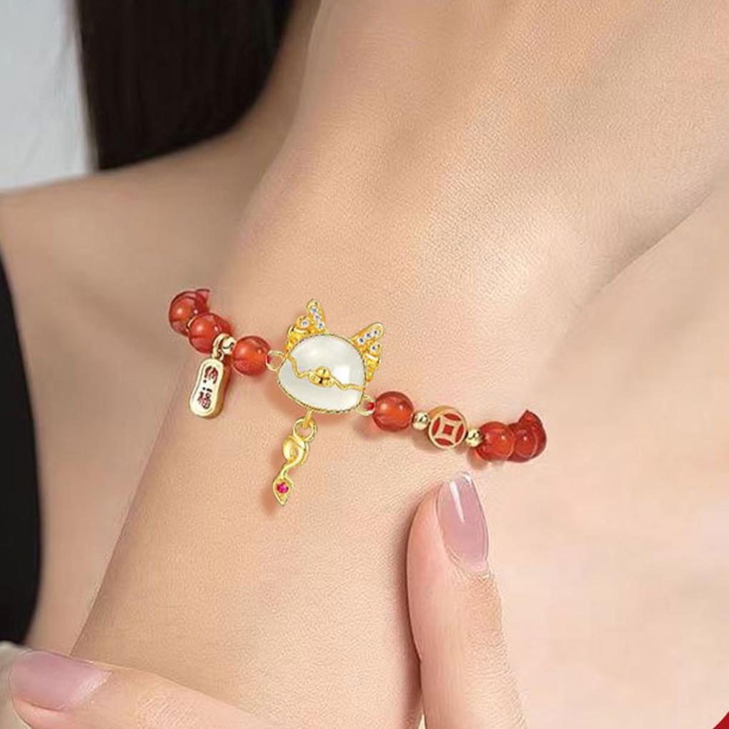 Dragon Bracelet Embrace Power Of Chinese New Year Luck Thoughtful Gift Alloy New Chinese Dragon Bracelet For Women, Type 3
