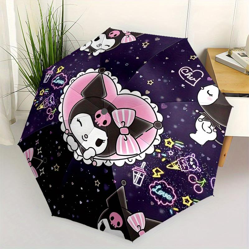 

1pc Kawaii Cat with Bow Heart Umbrella with Plastic Handle,Suitable for All Seasons Home Travel Outdoor UmbrellaSanlio260