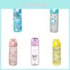 Süßes Cartoon-Design Tritan-Kunststoff-Wasserflasche Für Kinder 550ml Fassungsvermögen Hitzebeständig