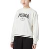 Puma Sweatshirts Women's White Crew Neck Moderate Other 623597-65