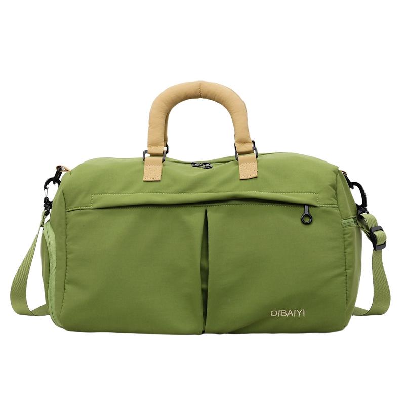 

Large Capacity Water-Resistant Duffel Bag with Wet/Dry Separation for Travel and Gym