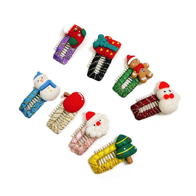 Christmas Charming Pet Costumes Featuring Cute Bobblehead Hair Clips Scarves And