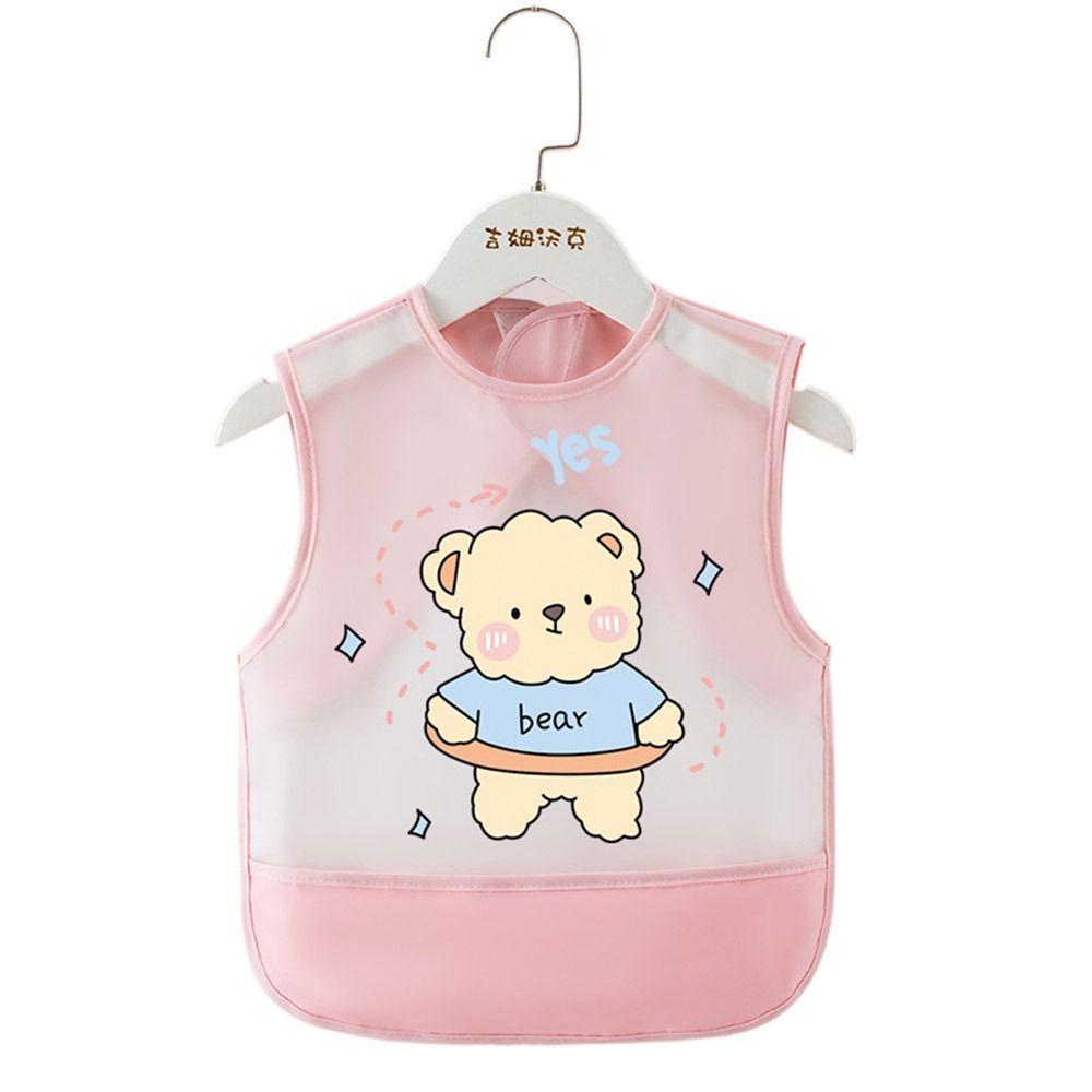 Anti-dirty Sleeveless Bibs Animal Pattern Saliva Towel Burp Apron Cute Baby Feeding Bib  Summer