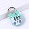 Travel Zinc Zinc Zinc Alloy with Key Diary Book for Notebook Hardware Padlock Luggage Locks Suitcase Lock