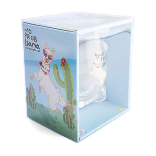 Stemless Wine Glass (No Prob Llama)
