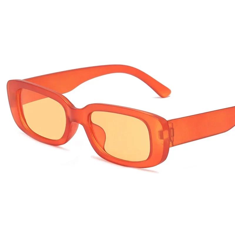 Classic Red Sunglasses UV400 Protection Retro Square Frame for Men Women Fashion Luxury Vintage Eyewear Outdoor Sun Glasses