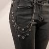 Simple and Creative Female Body Chain, Multi-layer Punk Personality Butterfly Pendant, Trouser Chain, Waist Chain.