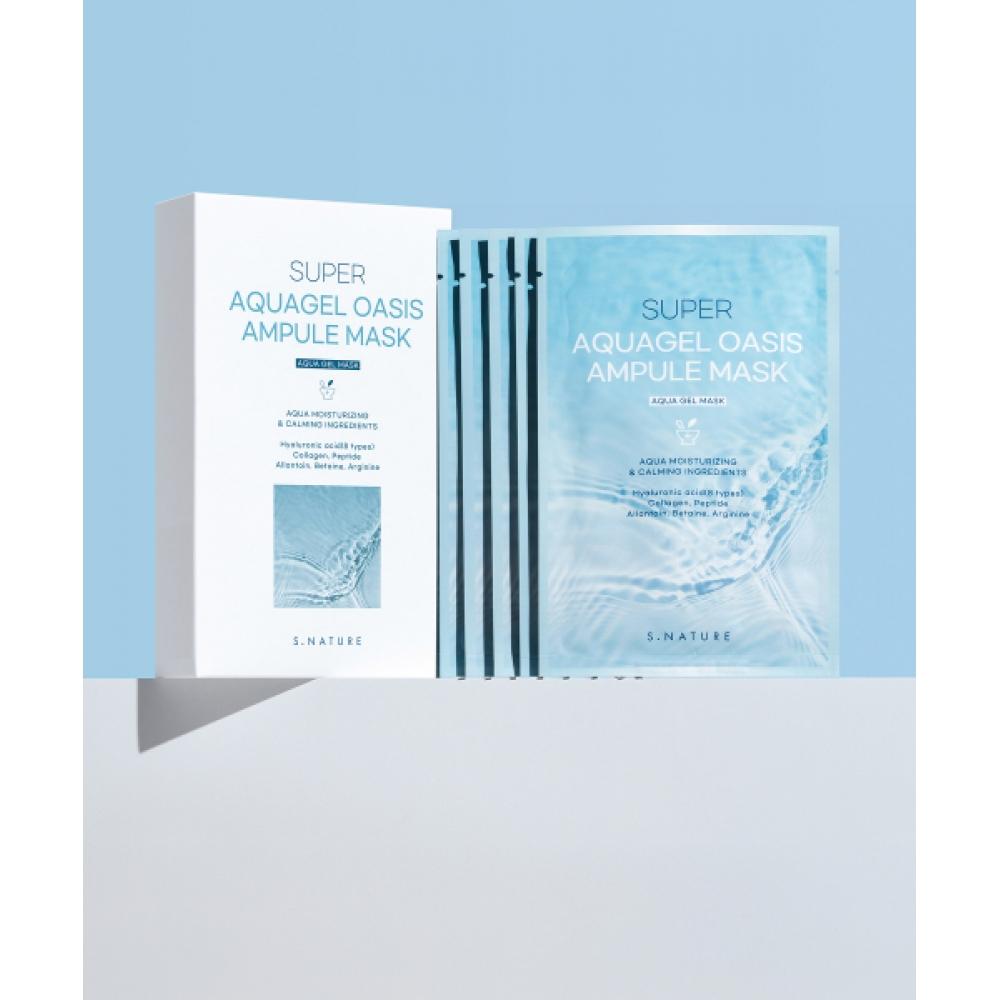 S.nature Super Aqua Gel Oasis Ampoule Mask 5 Sheets none