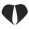 1 Pair Motorcycle Tank Pad Waterproof Rubber Anti Slip Side Tank Knee Grip Traction Pad Protector