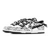 Nike Dunk Zero Redemption Time Abrasion Resistant Low top Skateboard Shoes Unisex Gray White DD1391-100(Team773-)