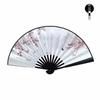 Portable Chinese Folding Fan Retractable Cord Ancient Style Hand Fan  Home Ornament