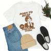 Born To Read Lustiges Meme Bücherwurm T-Shirts Hippie Retro Stil Buchliebhaber T-Shirt Unisex Süße Vintage Grafik Tops Leser Geschenke