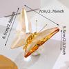 Color Butterfly Butterfly Ornaments Shimmering Finish Crystal Butterfly Craft  Desk Decoration