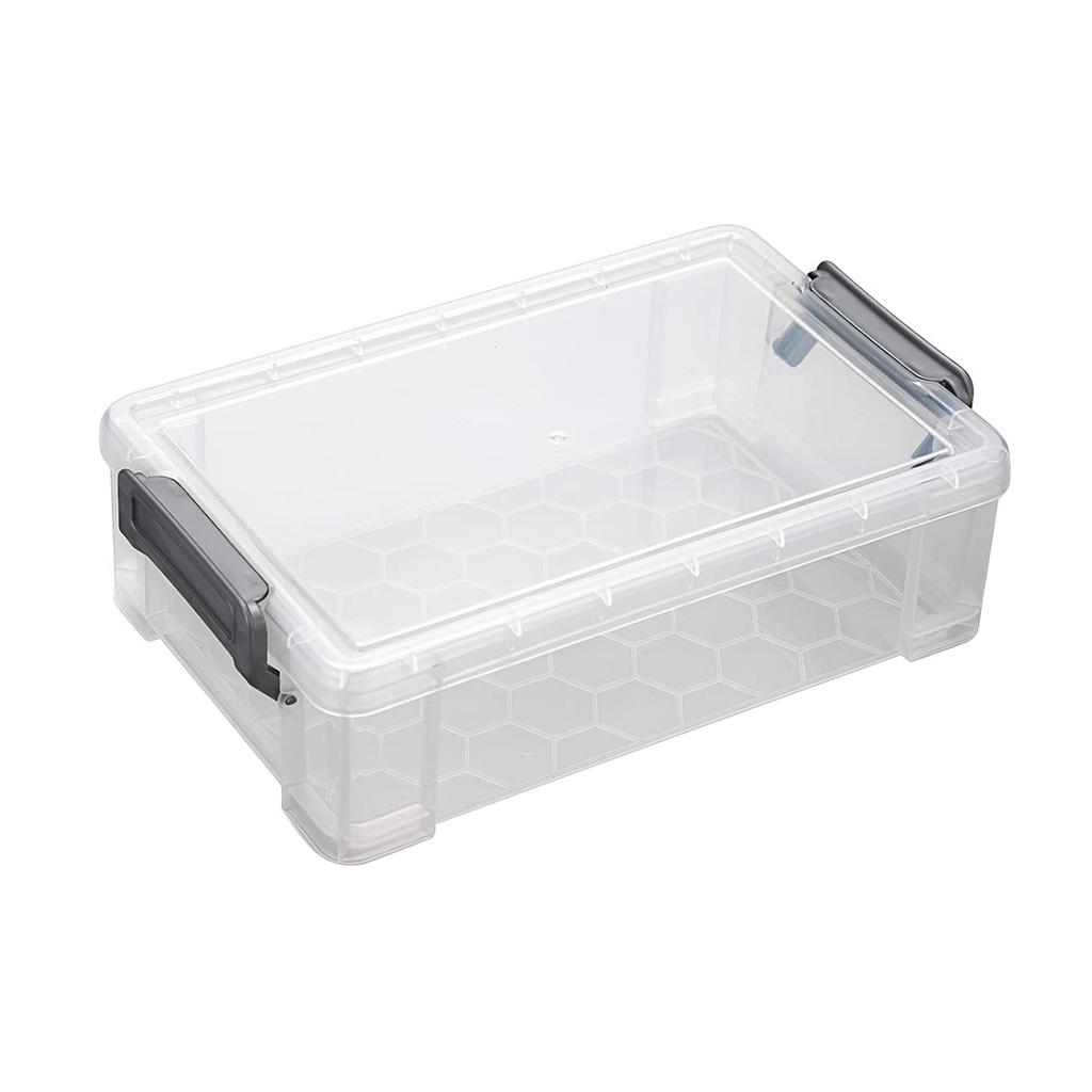 Przezroczysty Piórnik Plastikowy Wielofunkcyjny Piórnik Pogrubiony Duża Pojemność Pudełko do Przechowywania Artykuły Szkolne