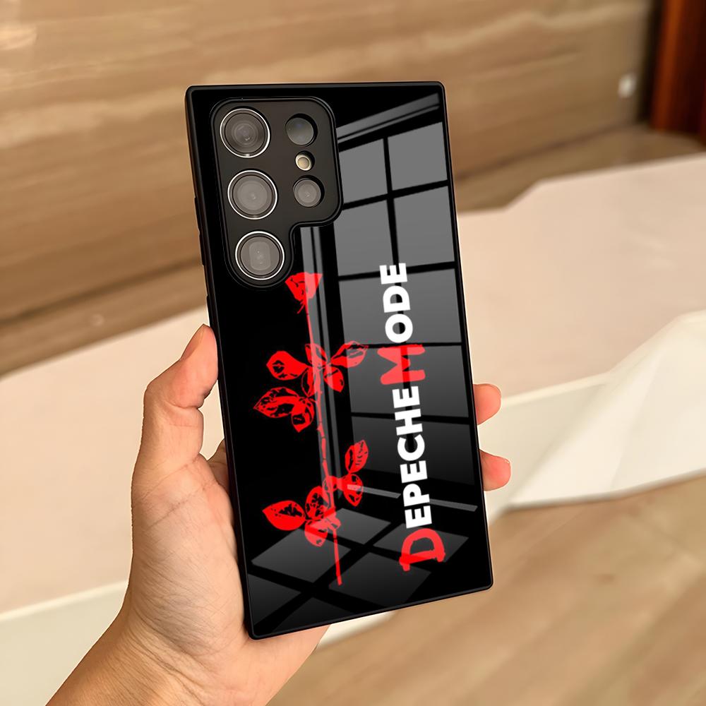 Rock Band Depeches Modes Phone Case For Samsung S24 Ultra S25 S23 S22 S20 Fe S21 Plus A54 A24 A53 A16 A13 Glass Cover