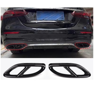 For Mercedes Benz A-Class C-Class E-Class GLC Four Outlet Tailpipe Exhaust Pipe CoverDecoration Modification C-Tailpipe Exhaust
