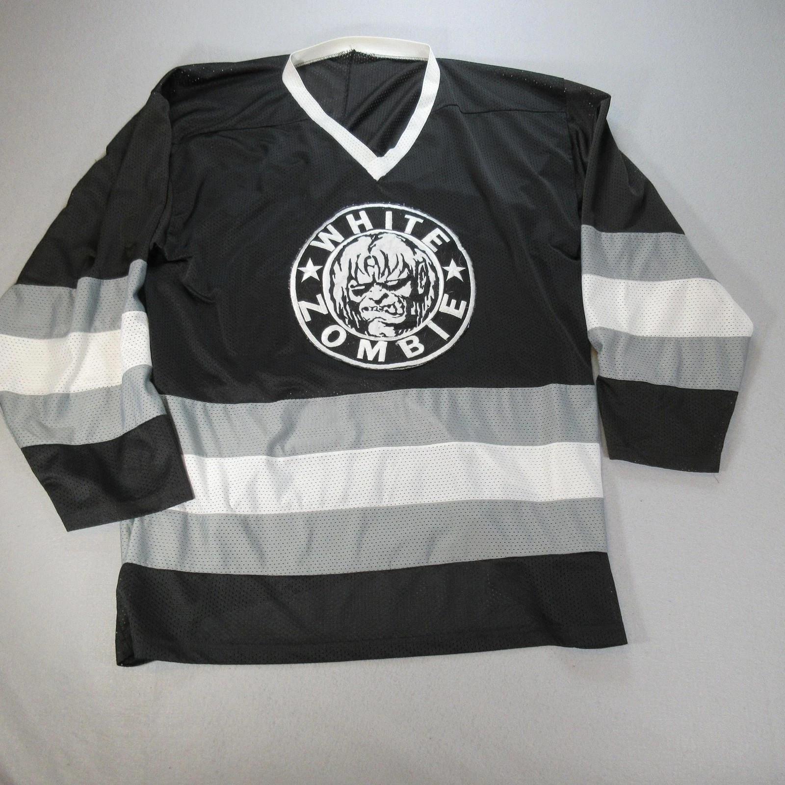 

White Zombie Band Unisex Polyester Hockey Jersey Shirt US2122 3XL