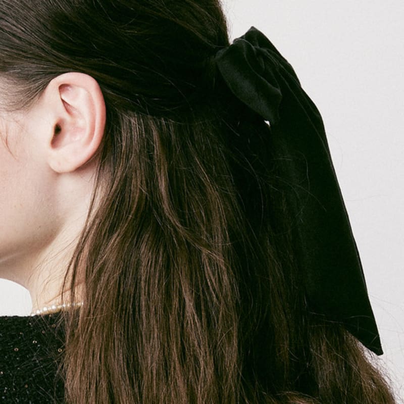 VINTAGE HOLLYWOOD Wildlederband Scrunchie_VH249OHB009M