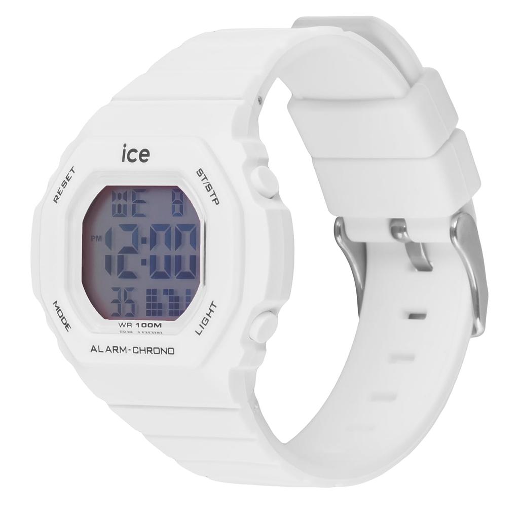 Authorized Distributor Ice Watch Digital Watch 022093 ICE Digit Ultra White Small [Ice Watch] Men's