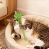 Simulated Celery Matatabi Cats Toy With Bell, -Resistant, Cats Teasing Toy, Pet Supplies