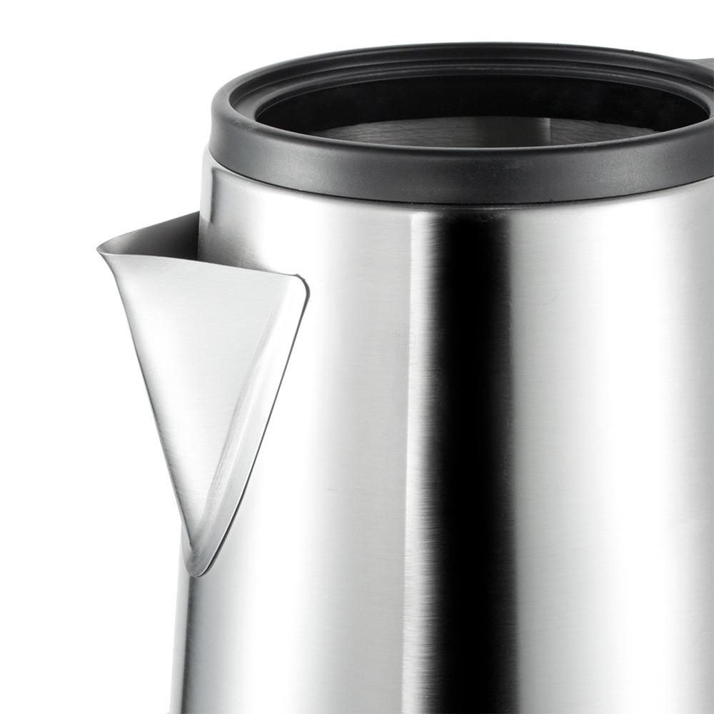 2-in-1 Stainless Steel Electric Kettle: Multi-functional Large Capacity