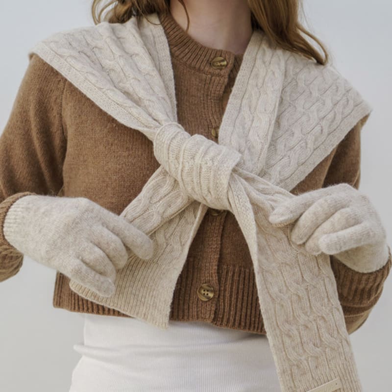 meminn ssorel twist shawl muffler 4colors