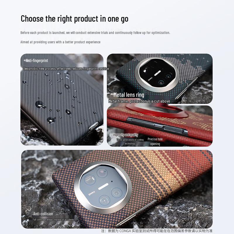 CONGA Huawei Mate X Series Kevlar Aramid Fiber Phone Case