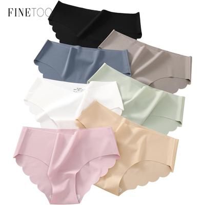 3Pcs Frauen Eis Seide Höschen M-XL Low-rise Briefs Komfortable Damen Nahtlose Unterwäsche Sexy Unterhosen Weibliche Dessous Dessous